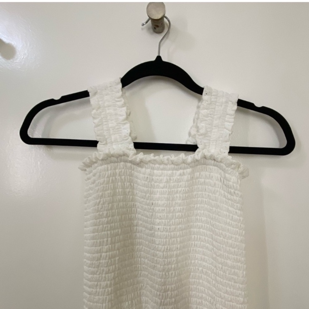 Michael Kors white eyelet paisley maxi dress XS - Picture 5 of 7